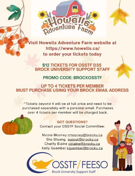 Howell's Pumpkin Fam poster 