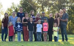 Linda Buys and her Family